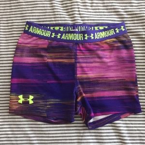 Under Armour Spandex Colorful Shorts